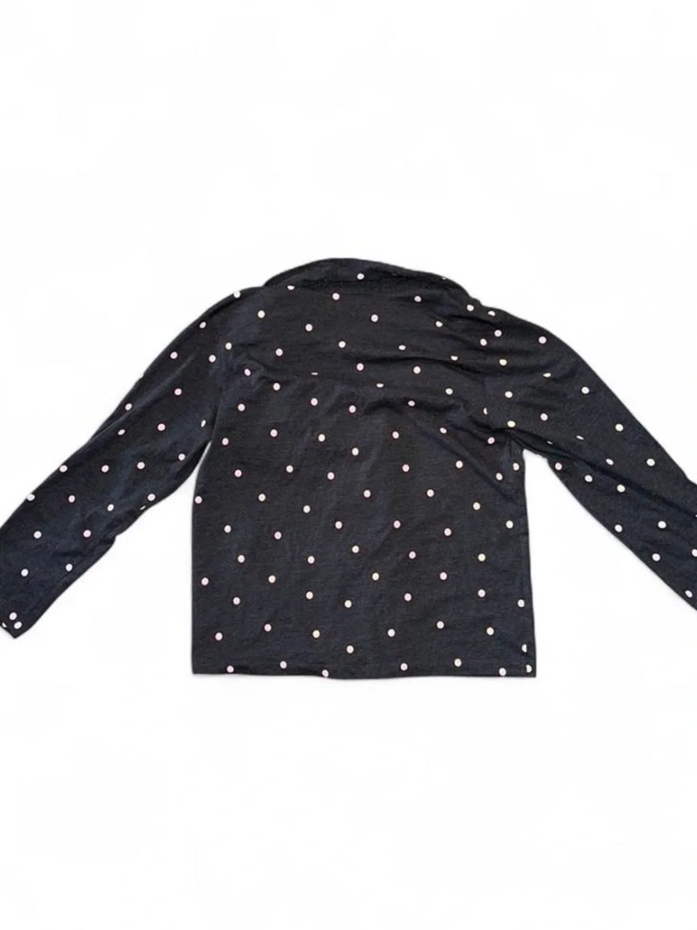 Women’s Disney x H&M Dark Gray Polka Dot Pajama Set with Pink Mickey Accent - Picture 4 of 7